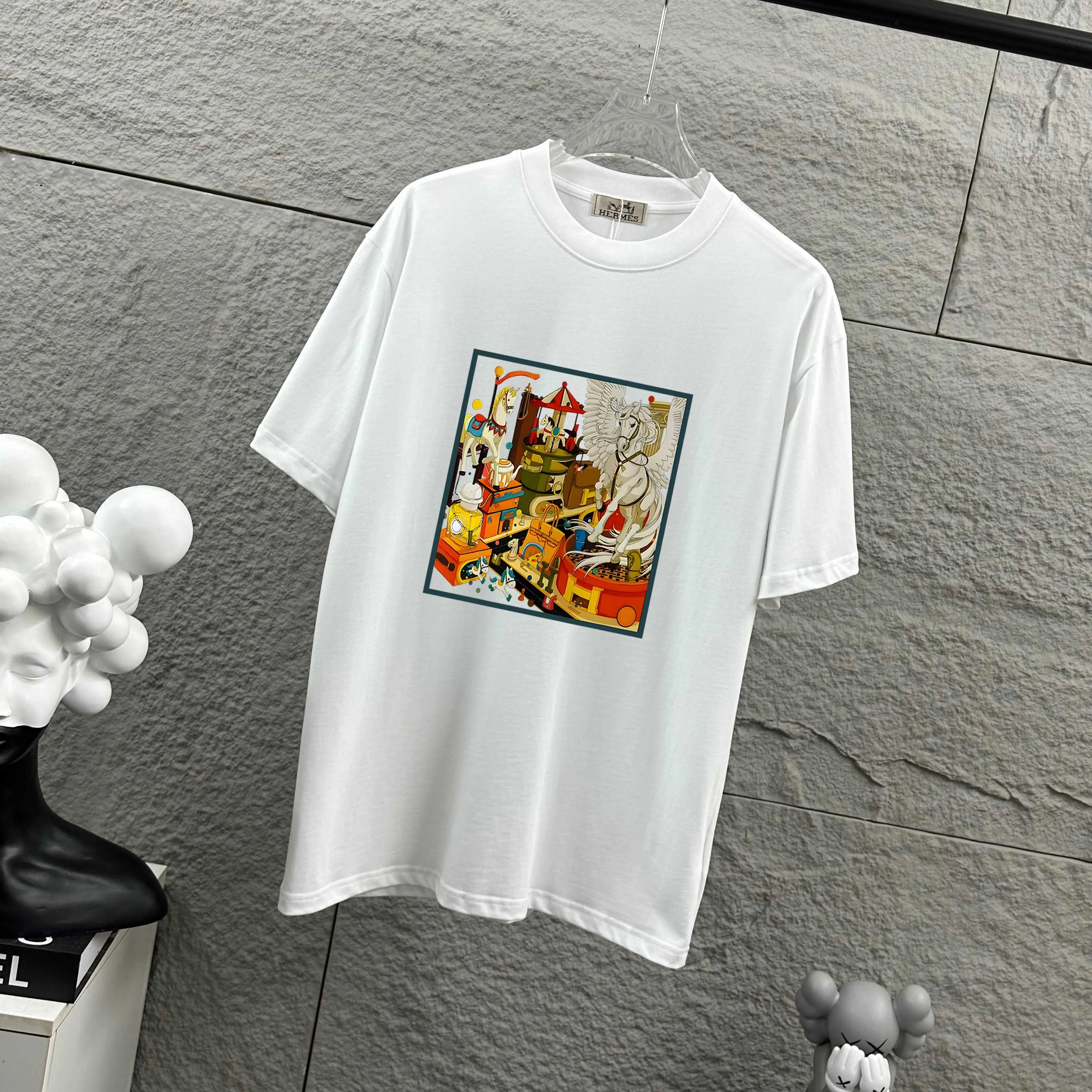 Herme* * 2026 New Arrival Classic T Same Style ：Black White Red Size： S （90-130 ） M （120-150 ） L （140-165 ） XL （160-180 ） XXL （180-210 ）
